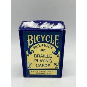 Bicycle Braille Playing Cards - Complete w/ Box